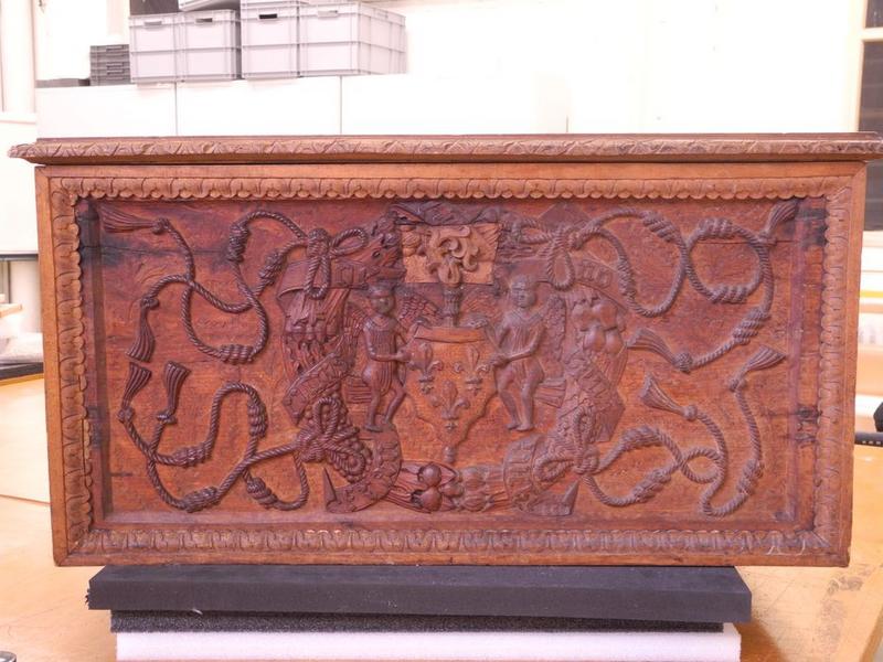 coffre de François d'Estaing, vue générale