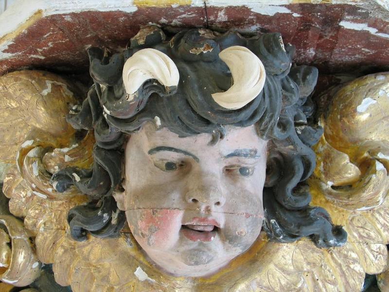 retable du maître-autel, détail