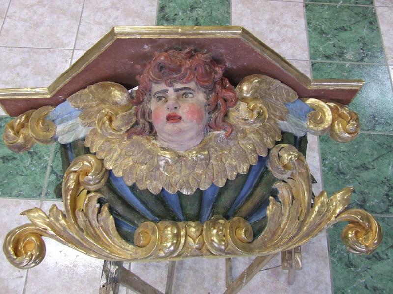 retable du maître-autel, détail