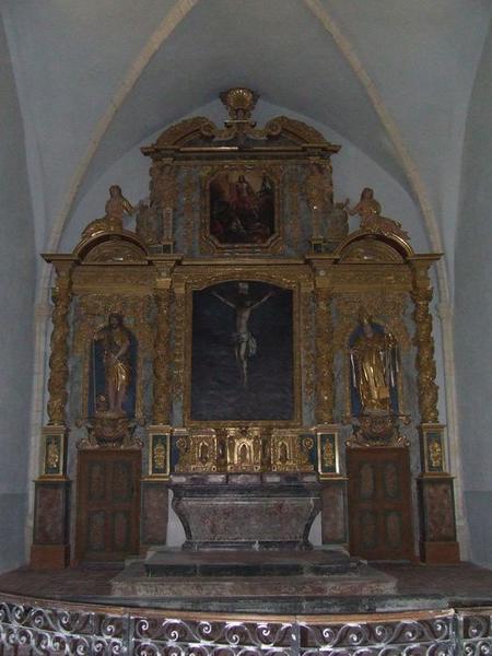 retable du maître-autel, vue générale