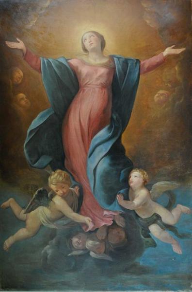 tableau : Assomption de la Vierge (l'), vue générale