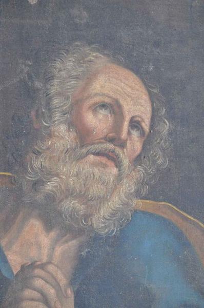 tableau : saint Pierre, détail