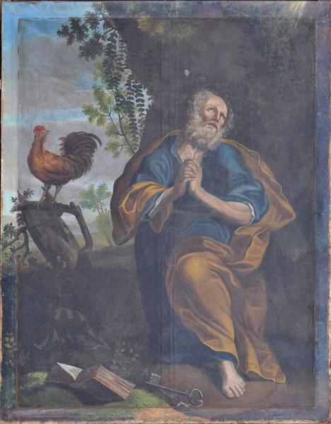 tableau : saint Pierre, vue générale