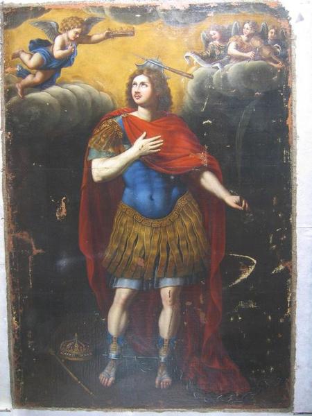 tableau : saint Herménégilde, vue générale