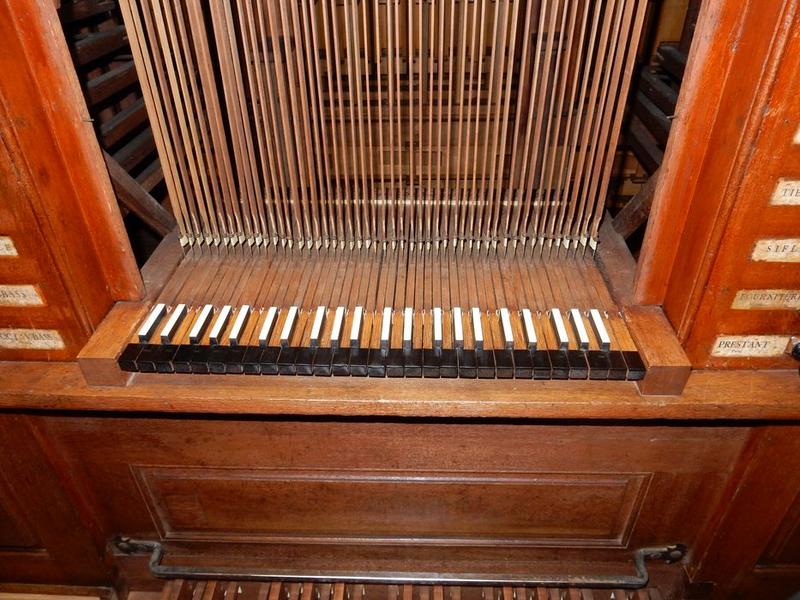 orgue de tribune, détail