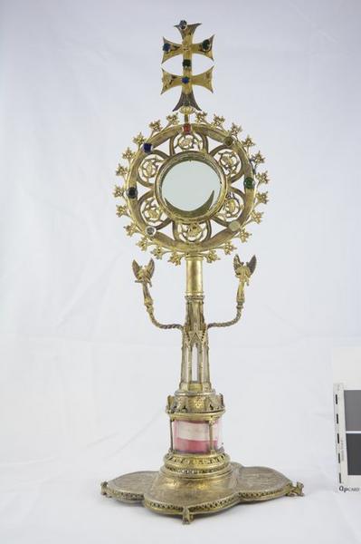 reliquaire-monstrance, vue générale