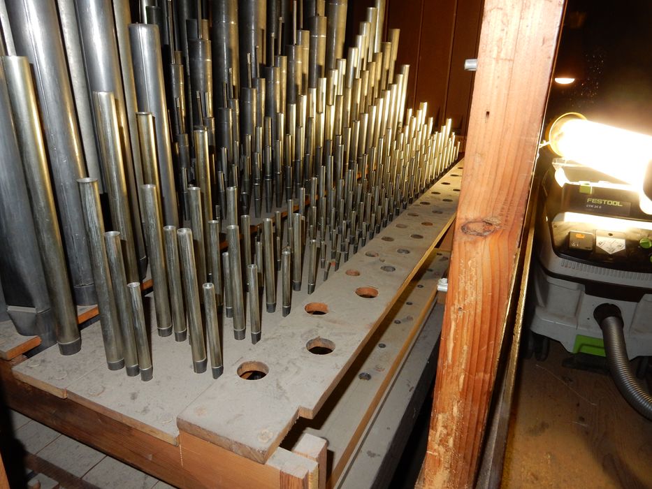 Orgue de tribune : partie instrumentale de l'orgue