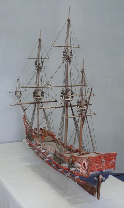 maquette, ex-voto : La Marya, vue générale