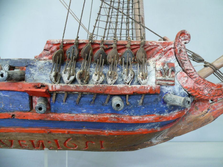 maquette, ex-voto : La Marya, détail