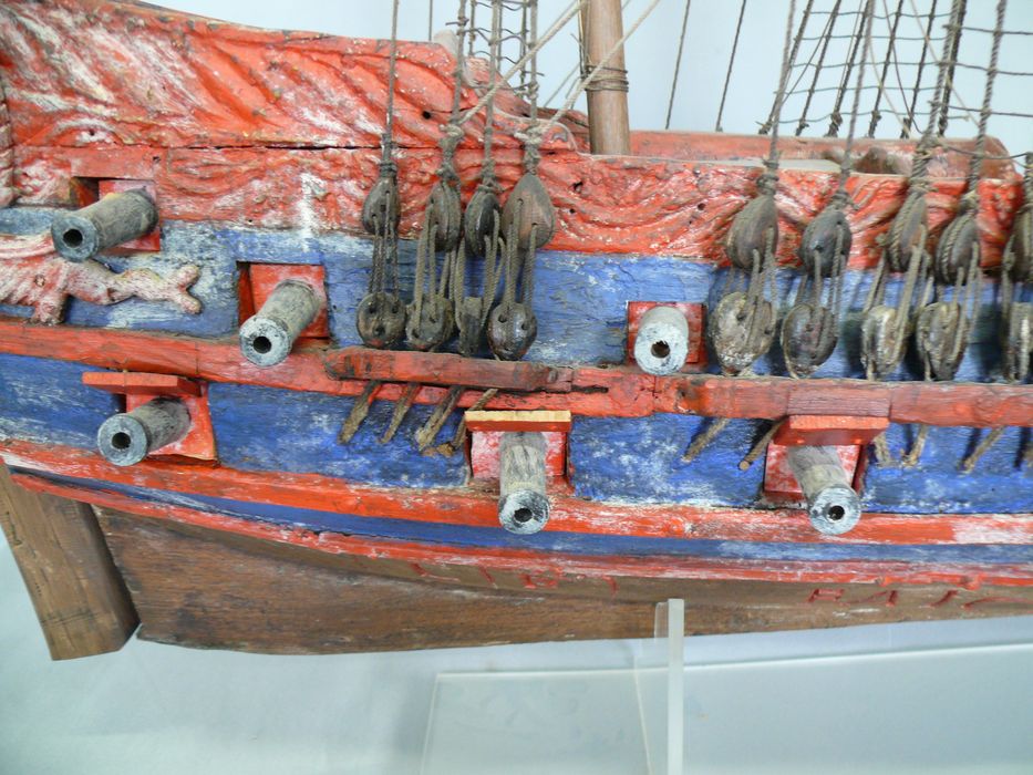 maquette, ex-voto : La Marya, détail