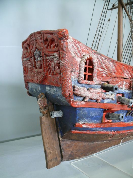 maquette, ex-voto : La Marya, détail