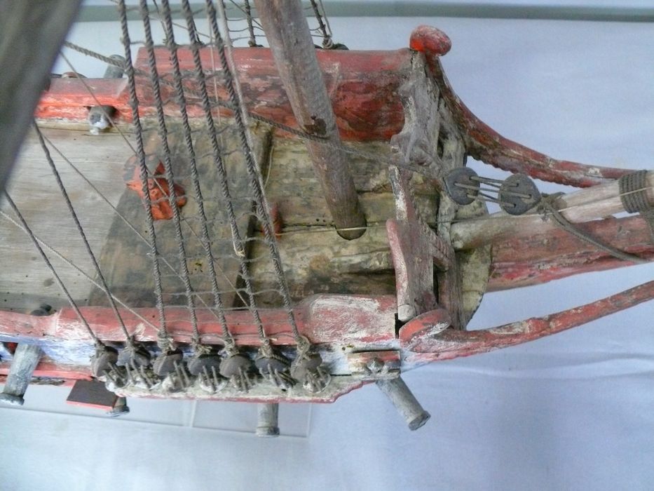 maquette, ex-voto : La Marya, détail