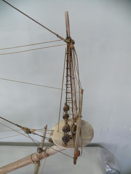 maquette, ex-voto : La Marya, détail