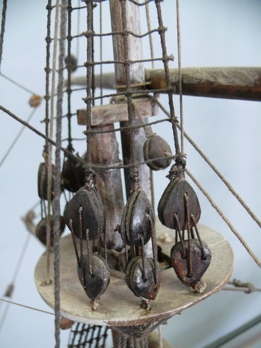 maquette, ex-voto : La Marya, détail