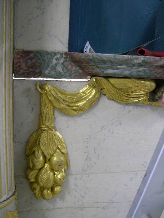 autel, retable (autel secondaire), détail