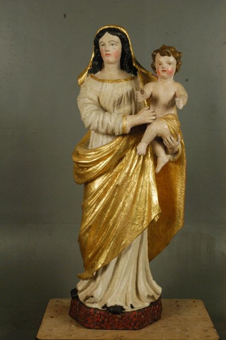 statue : Vierge à l'Enfant - © Ministère de la Culture (France), Médiathèque du patrimoine et de la photographie (département de la documentation), tous droits réservés