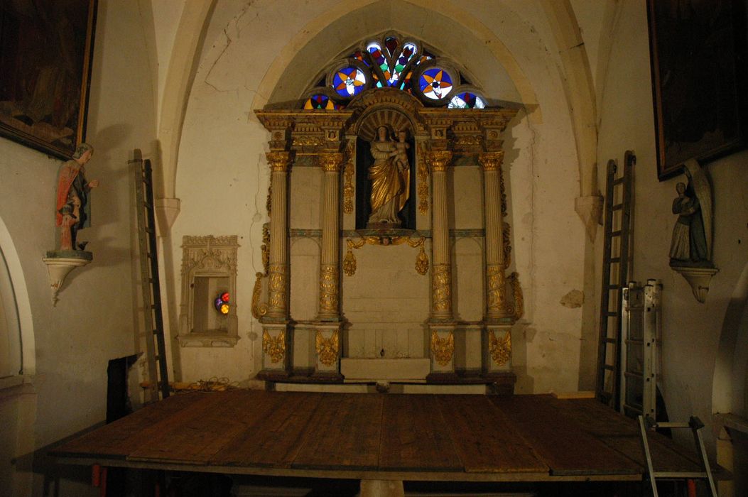 autel, retable (autel secondaire)