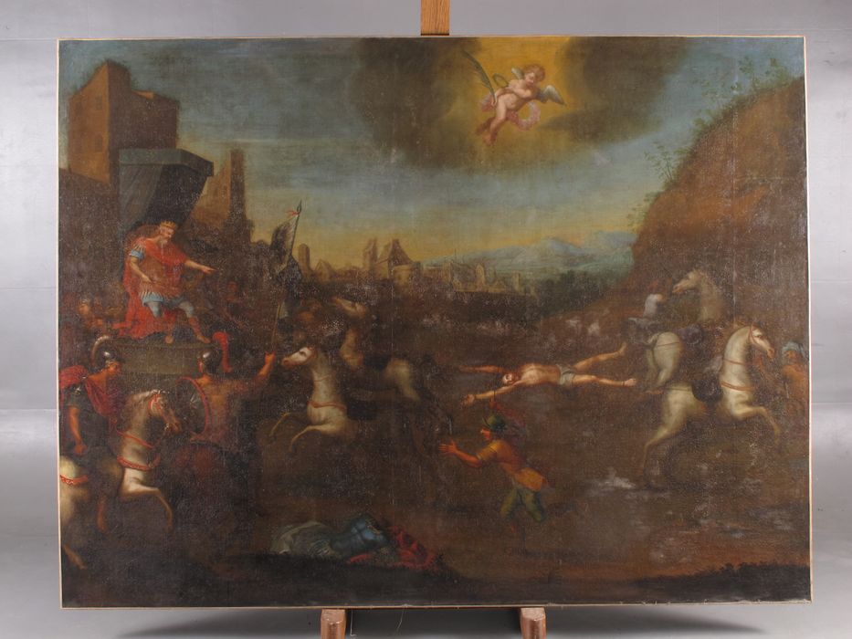 tableau : Martyre de saint Hippolyte (le) - © Ministère de la Culture (France), Médiathèque du patrimoine et de la photographie (département de la documentation), tous droits réservés