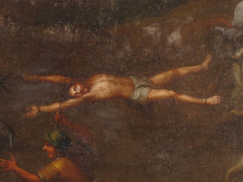 tableau : Martyre de saint Hippolyte (le), détail - © Ministère de la Culture (France), Médiathèque du patrimoine et de la photographie (département de la documentation), tous droits réservés