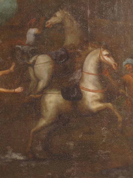 tableau : Martyre de saint Hippolyte (le), détail