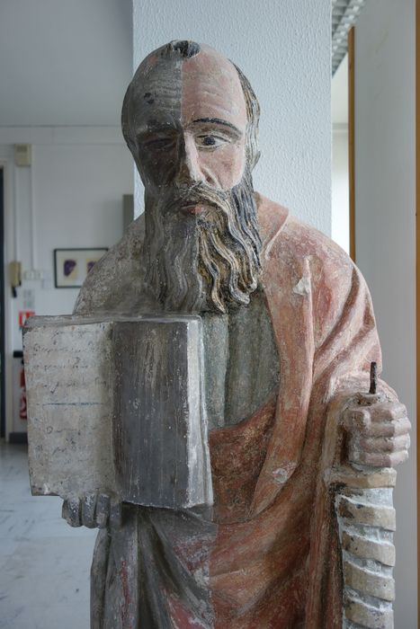 statue : Saint Paul, vue partielle