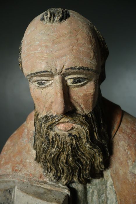 statue : Saint Paul, détail