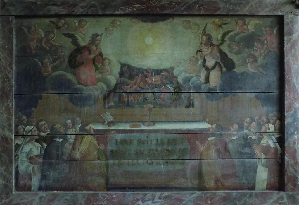 tableau : Martyre de saint Laurent (le)