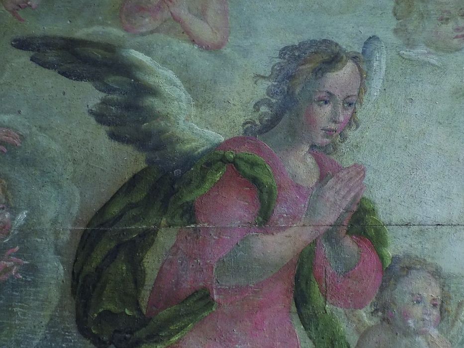 tableau : Martyre de saint Laurent (le), détail