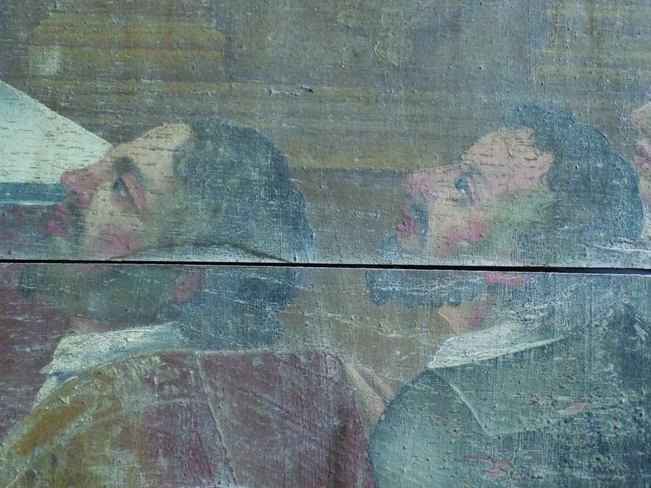 tableau : Martyre de saint Laurent (le), détail