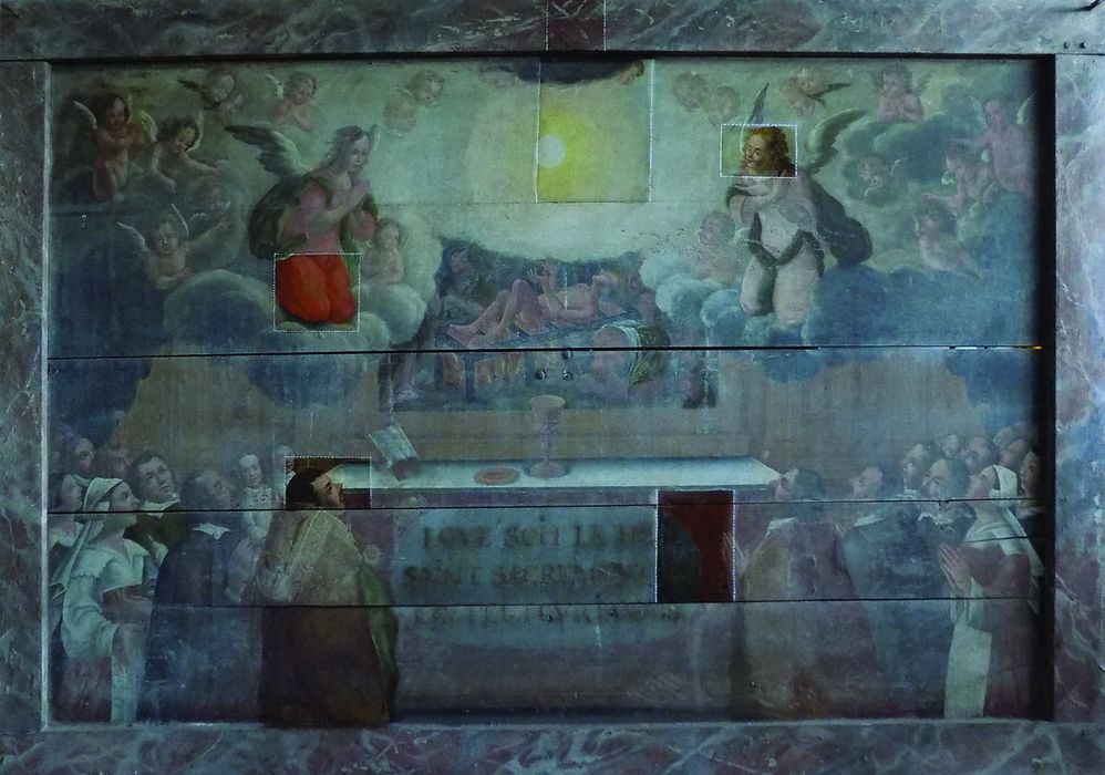tableau : Martyre de saint Laurent (le)