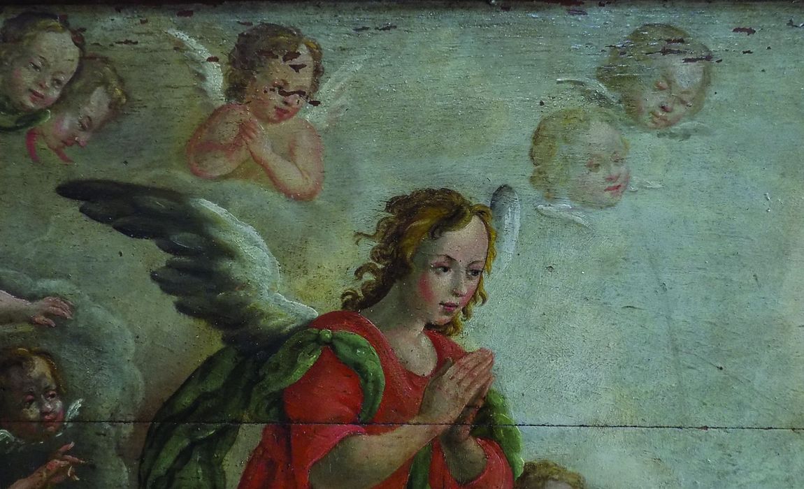 tableau : Martyre de saint Laurent (le), détail