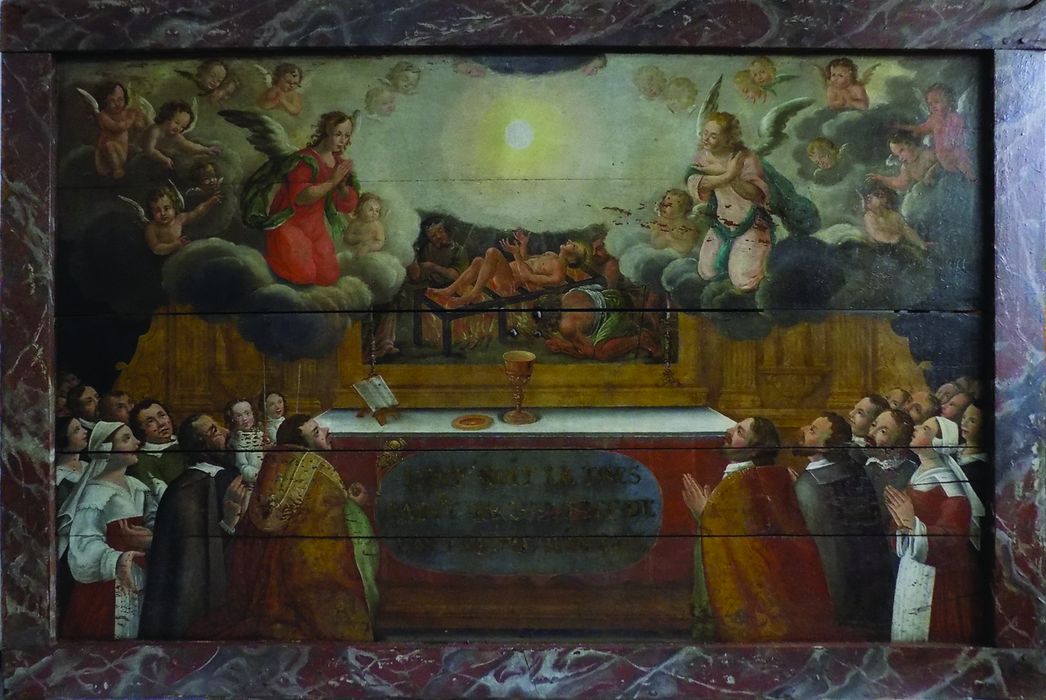 tableau : Martyre de saint Laurent (le)