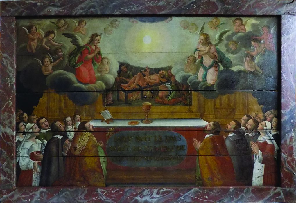 tableau : Martyre de saint Laurent (le)