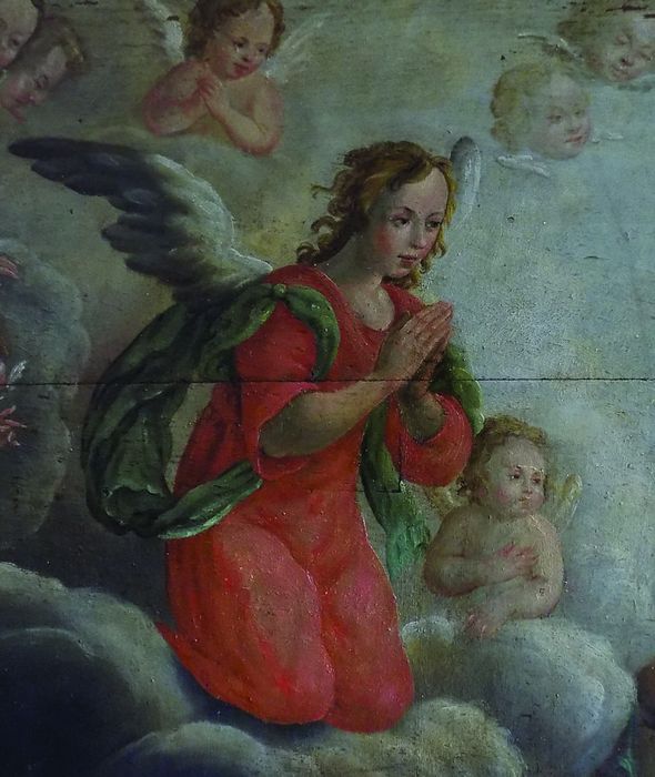 tableau : Martyre de saint Laurent (le), détail