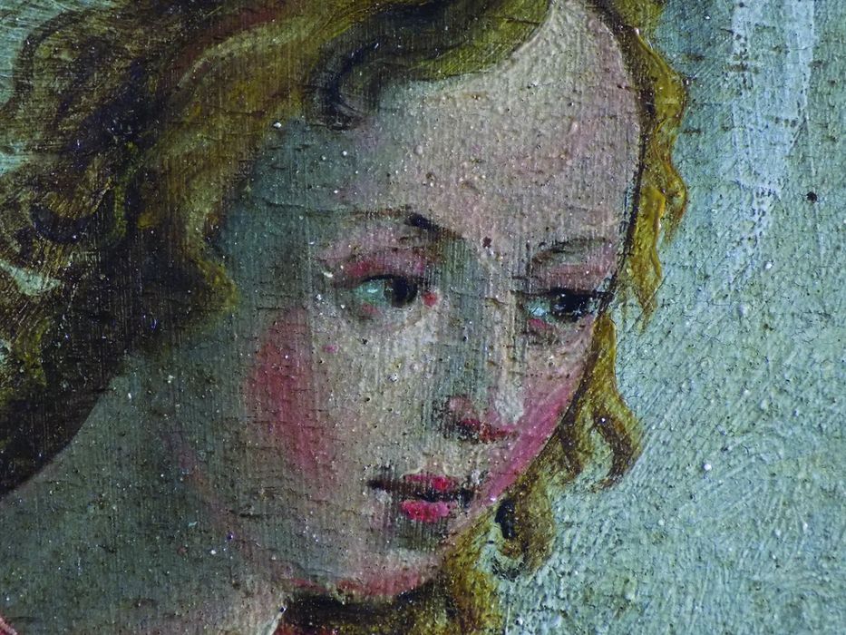 tableau : Martyre de saint Laurent (le), détail
