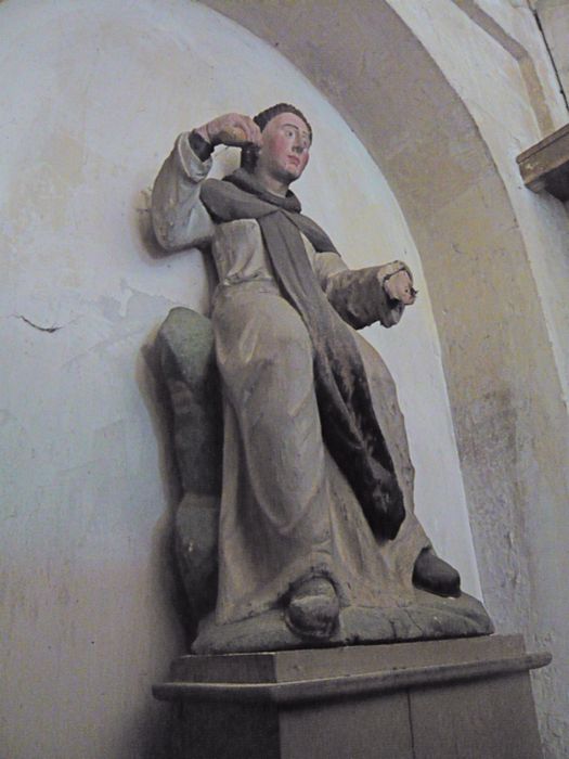 Statue : Saint Fiacre - © Ministère de la Culture (France), Médiathèque du patrimoine et de la photographie (département de la documentation), tous droits réservés