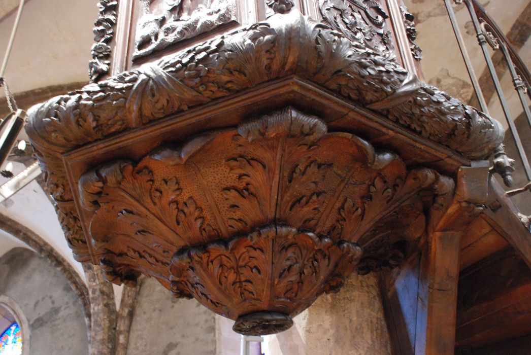 chaire à prêcher, détail