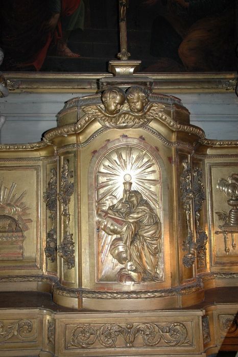 tabernacle du l'autel maître-autel, vue partielle