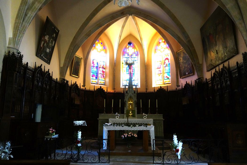 Eglise : Choeur, vue générale