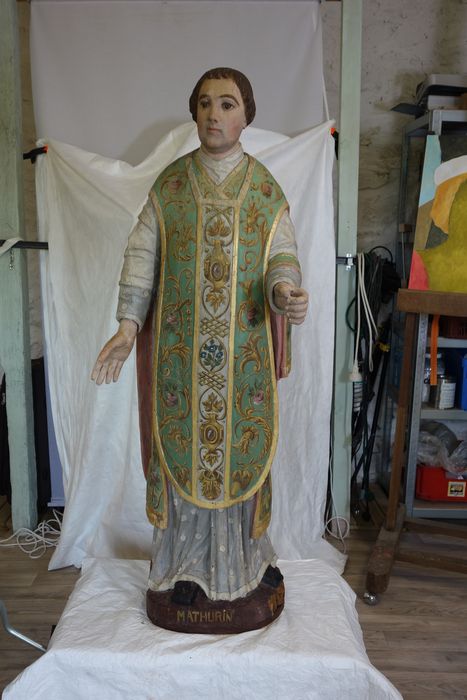 statue : Saint Mathurin