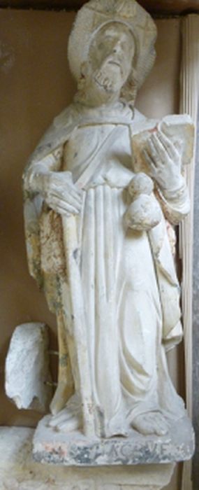 statue (statuette) : Saint Jacques