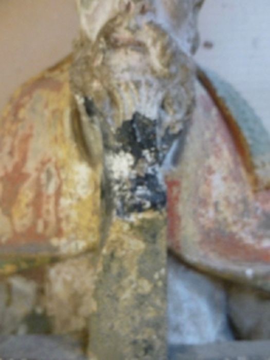 statue (statuette) : Trinité (la), détail