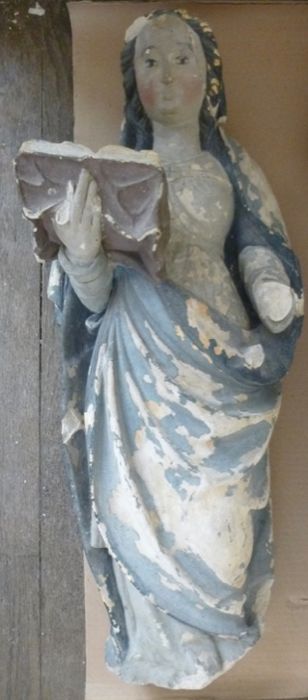 statue (statuette) : Sainte non identifiée