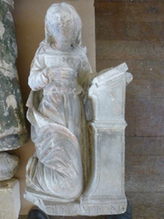 statue (statuette) : Vierge de l 'Annonciation