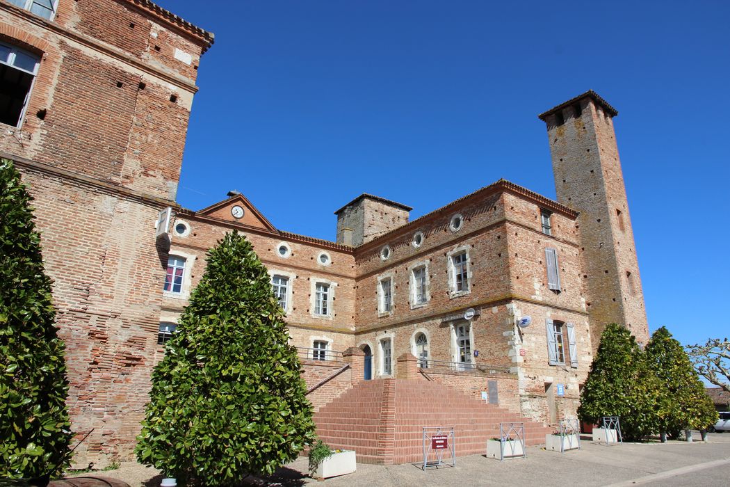 Château dit Richard Coeur de Lion : Ensemble sud-ouest, vue générale