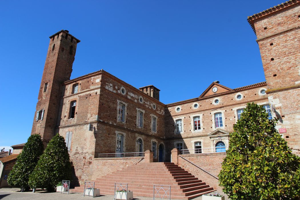 Château dit Richard Coeur de Lion : Ensemble sud-est, vue générale