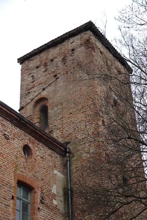 Château dit Richard Coeur de Lion : Tour nord-est, vue partielle