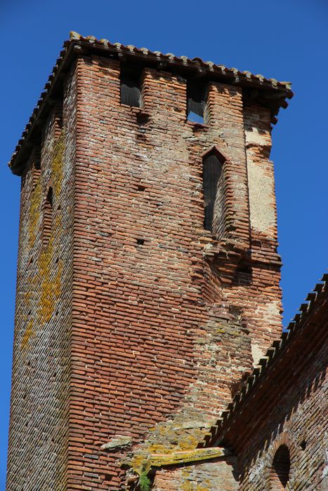 Château dit Richard Coeur de Lion : Tour nord-ouest, vue partielle