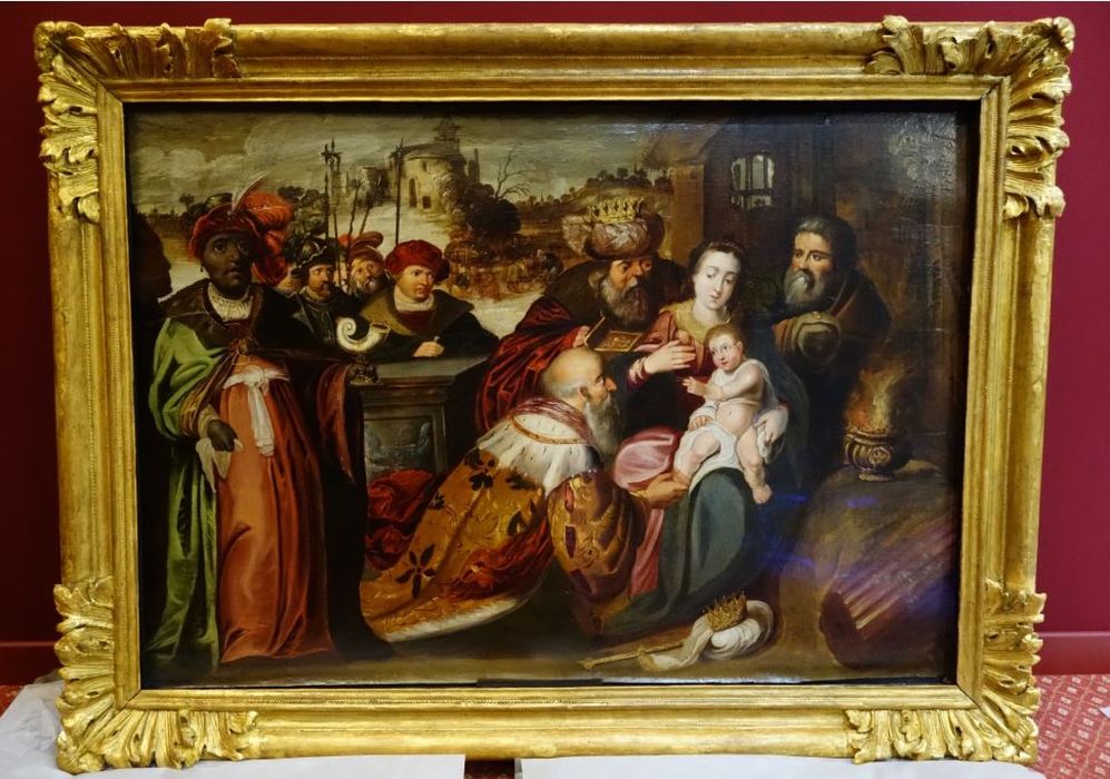 tableau : Adoration des mages (l') - © Ministère de la Culture (France), Médiathèque du patrimoine et de la photographie (département de la documentation), tous droits réservés