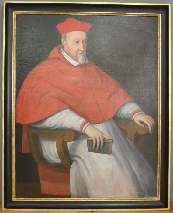 Tableau, cadre : portrait de Georges, cardinal d'Armagnac